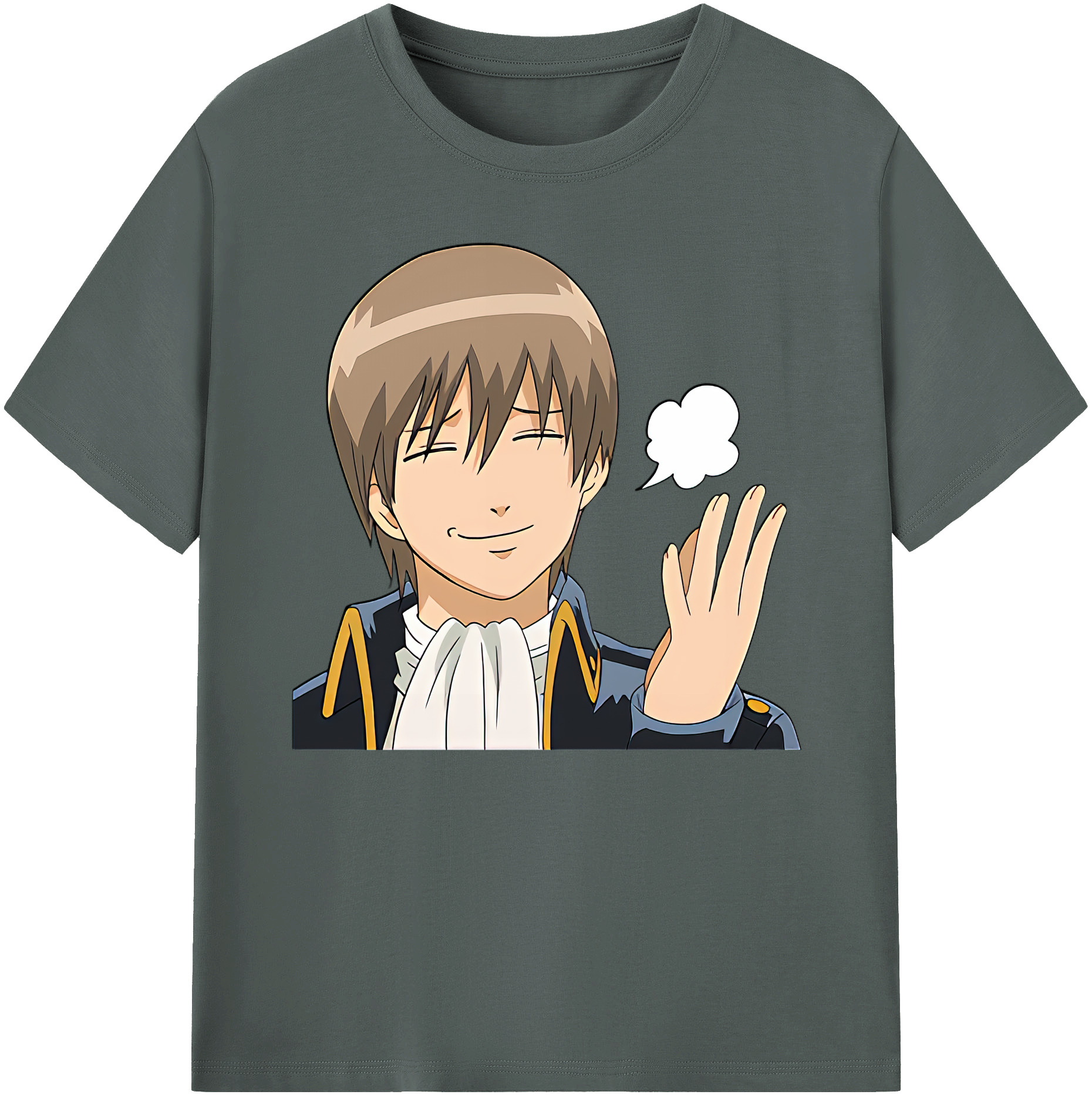 （画像用） ぎんたま 坂田銀時（さかたぎんとき） 神楽 志村新八（しむら しんぱち） GINTAMA Sakata Gintoki Kagura Shimura Shinpachi 綿100％ メンズ半袖Tシャツ｜肌触りやわらか＆通気性